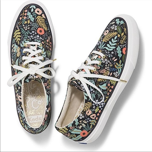 Rifle Paper Co. Shoes - Keds X Rifle Paper Anchor Lourdes Floral